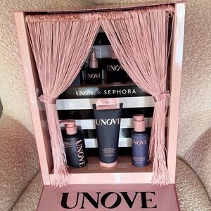 New UNOVE x Sephora Korean Glass Hair Care PR box